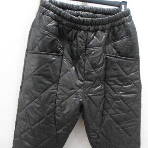 Jin Xiuxuan Black Diamond Stitched Pants Size-Large-See Description Measurements